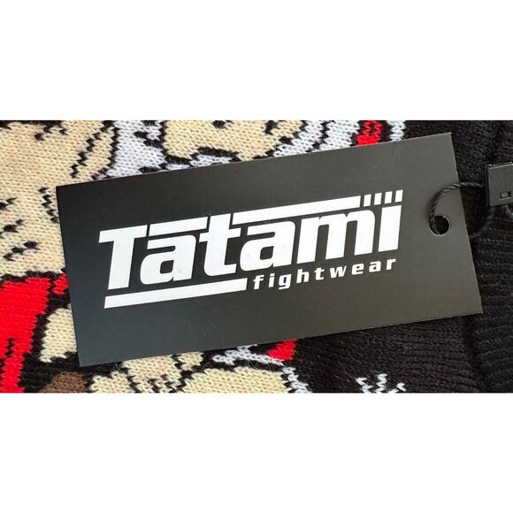 NWT Tatami Fightwear Merry Jitsmas Sweater Size XS Men’s Red - Picture 5 of 10